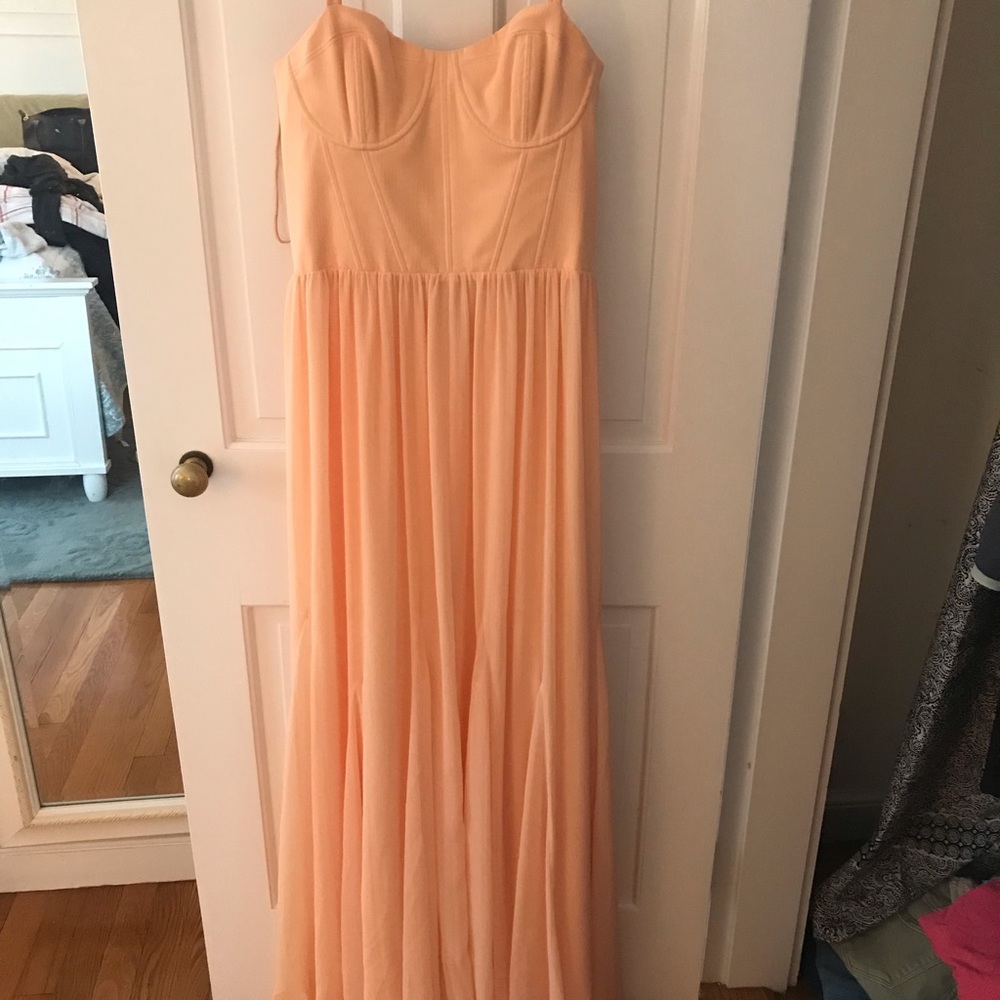 Alice +Olivia Pierce Maxi Dress Size 8. - Picture 3 of 7
